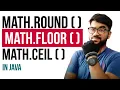 round ceil floor Mathematical Library Functions ICSE JAVA