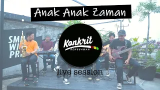 Download LIVE SESSION KONKRIT GENGGAMAN - ANAK ANAK ZAMAN (COVER) MP3