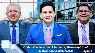 Revista de EBD Betel Dominical 1: Os Dez Mandamentos: A lei moral, ética ... Deus para a humanidade