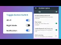 Toggle Bottom Switch Create Free Codepen using HTML and CSS How to create a Toggle Button Switch