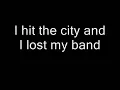 Neil Young - The Needle and the Damage Done (Lyrics)