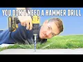 How To Drill Into Concrete