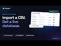 Import a CSV Get a Live WordPress Database FlowMattic Tables Step-by-Step