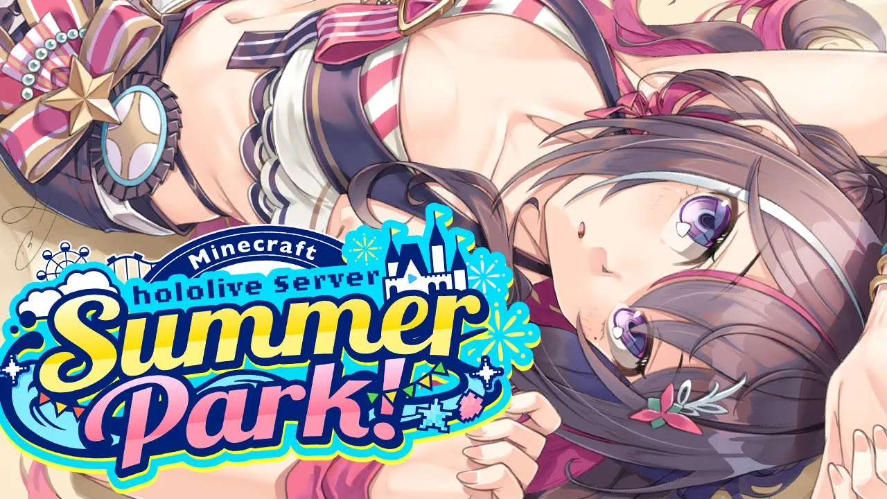 【Minecraft】#ホロ鯖サマーパーク 当日楽しもおおおおおおおおおお【ホロライブ / AZKi】