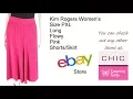 Kim Rogers Women s Size PXL Long Flowy Pink