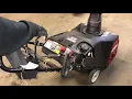How to operate a Craftsman 21 snow blower