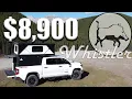 The Whistler - Ultra-Light Affordable Hard Sided Pop-up Canopy Camper For Pickup Trucks