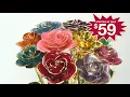 Best Mother s Day Gift Ever Steven Singer s famous 24kt Gold Dipped Roses