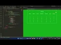 Build Online Calendar using HTML CSS JavaScript