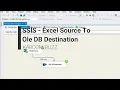 SSIS Excel Source To Ole DB Destination