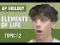 Download Lagu Elements of Life [AP Biology Review Unit 1 Topic 2]