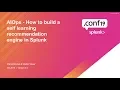 Splunk and AIOps - How to build a Self Learning Event Analytics Platform