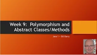 Java1-09a Polymorphism and Abstracts - Demo2