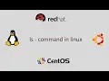 ls command in linux by RHCSA Tutorials