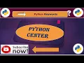 Python Keywords Python Center PC Python Programming