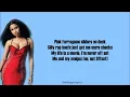 Nicki Minaj - Swish Swish (Verse - Lyrics)
