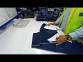 clockwise checking method of chaino pant front panel