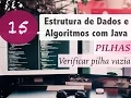 Data Structures and Algorithms with Java Stacks Checking if a stack is empty