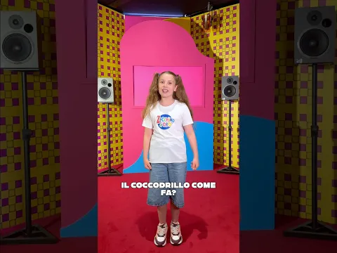 Impara i passi de “Il coccodrillo come fa?” #piccolocoro #zecchinodoro