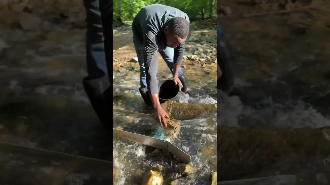 Sluice Gold Prospecting
