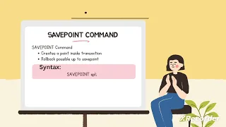 TCL Commands in SQL COMMIT ROLLBACK SAVEPOINT SQL Tutorial