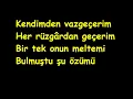 Bengü - Yaralı Sözleri (Lyrics)