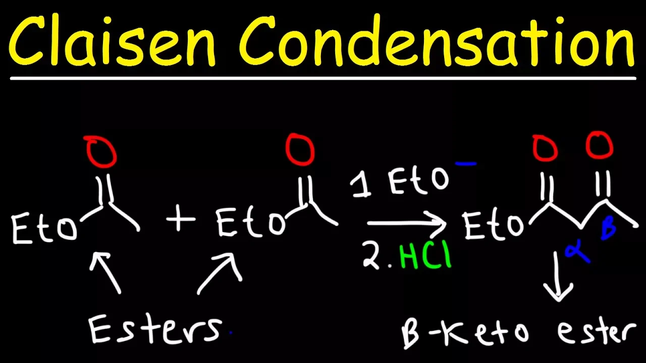 Claisen Condensation Reaction Mechanism