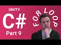 BE A GAME DEV Unity C Tutorial - Part 9 Iteration