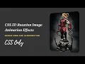 3D Rotating Image Slider Using HTML and CSS Keyframe Effects