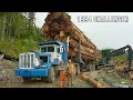Extreme Logging Trucks 12 Challenger Preload 1994 Big Cedar Load