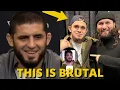 Islam Makhachev's team TROLLS Dillon Danis after JUMPING him