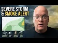 MARGINAL RISK Severe Thunderstorms Wednesday Monida Pass Threat