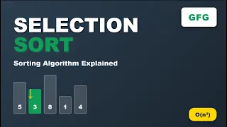 L18 Selection Sort GeeksforGeeks