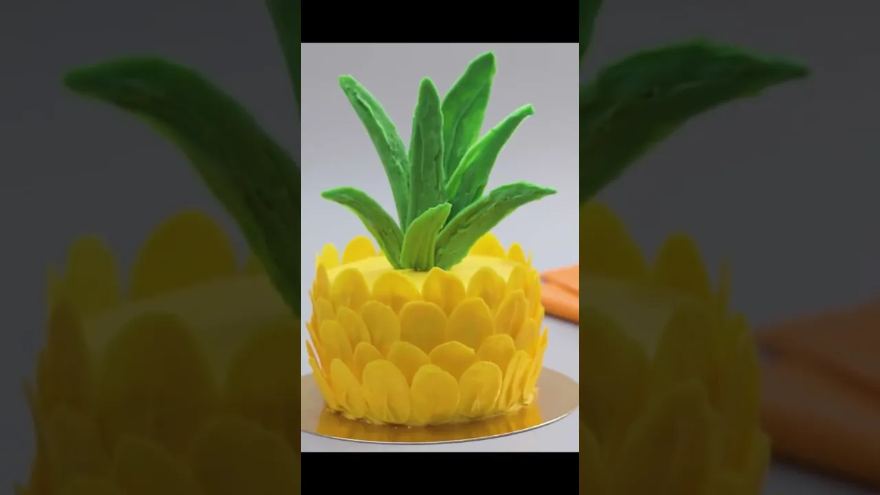 Spongebob Pineapple House Cake Recipe #viralcakevideo #Shorts