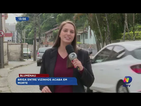 Briga entre vizinhos acaba em morte na cidade de Blumenau