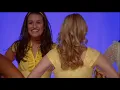 Glee - Halo/Walking On Sunshine full performance HD (Official Music Video)