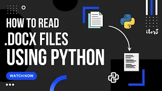 How to read DOCX files using Python with error resolving