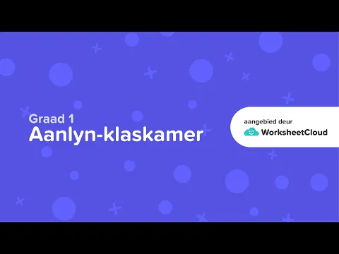 Download MP3 Graad 1 - Wiskunde - Kombinasies van 5 / WorksheetCloud Video Lesson