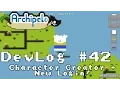 2D MMORPG DevLog Character Creator New Login System Archipelo