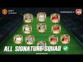 Lagu ALL SIGNATURE SQUAD ✅ FC MOBILE