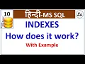 Sql Indexes in Hindi Indexes in sql server best practice sql index
