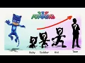 Download Lagu PJ Masks Growing Up Compilation | Cartoon Wow