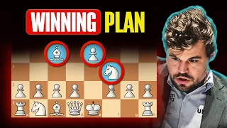 carlsen teaches the italian game without theory