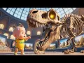 Dinosaur Skeleton Song for Kids | Museum Rules Song | More Baby Songs | Baby Xavi Kids Songs