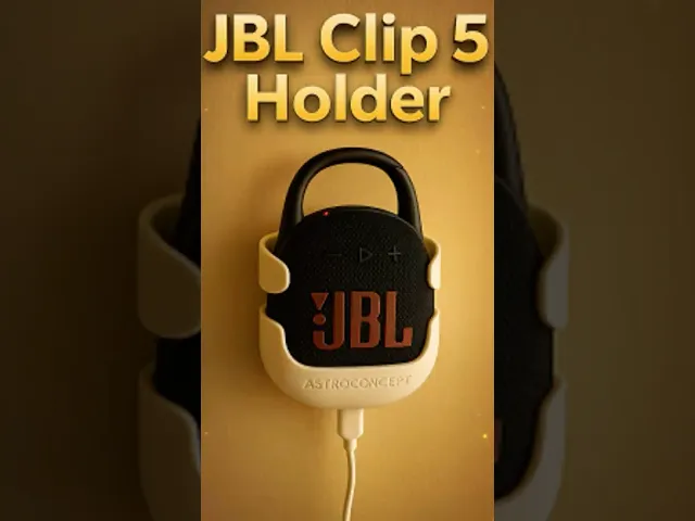 Amazing JBL Clip 5 Holder You Didn't Know You Needed! video thumbnail