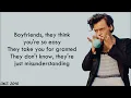 Harry Styles - Boyfriends (lyrics)
