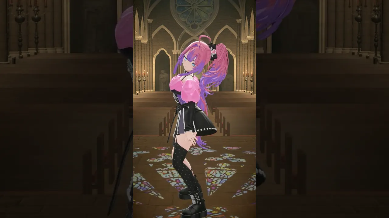 sexy？にIDOLIC踊ってみた🫦【#綺々羅々ヴィヴィ】#vtuber #hololive #dance #shorts