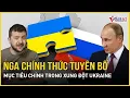 Download Lagu Không phải Crimea và Donbass, Nga chính thức tuyên bố mục tiêu chính trong xung đột Ukraine