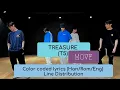 Download Lagu TREASURE (T5) MOVE color coded lyrics (Han/Rom/Eng) + line distribution