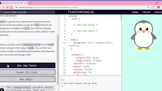 Learn Basic CSS Inherit CSS Variables freeCodeCamp org Google Chrome 2019 12 13 15 16 18